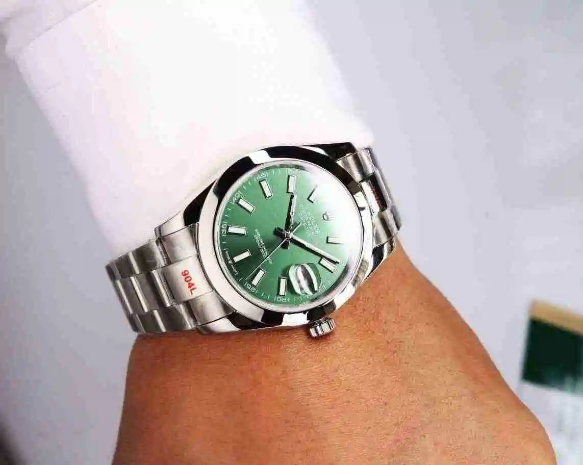 General Watches Rolex Watch Men's Watch Paired with Original Fully Automatic Mechanical Movement Top Grade 316 Precision Steel Case with Mineral Super Strong Mirror Diameter 41mm KK06500 view 6