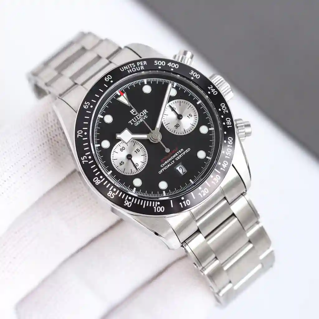 General Watches Tudor Tu@rudder watch men's watch with original fully automatic mechanical movement top 316 stainless steel case strap mineral super mirror diameter 41mm KK view 7