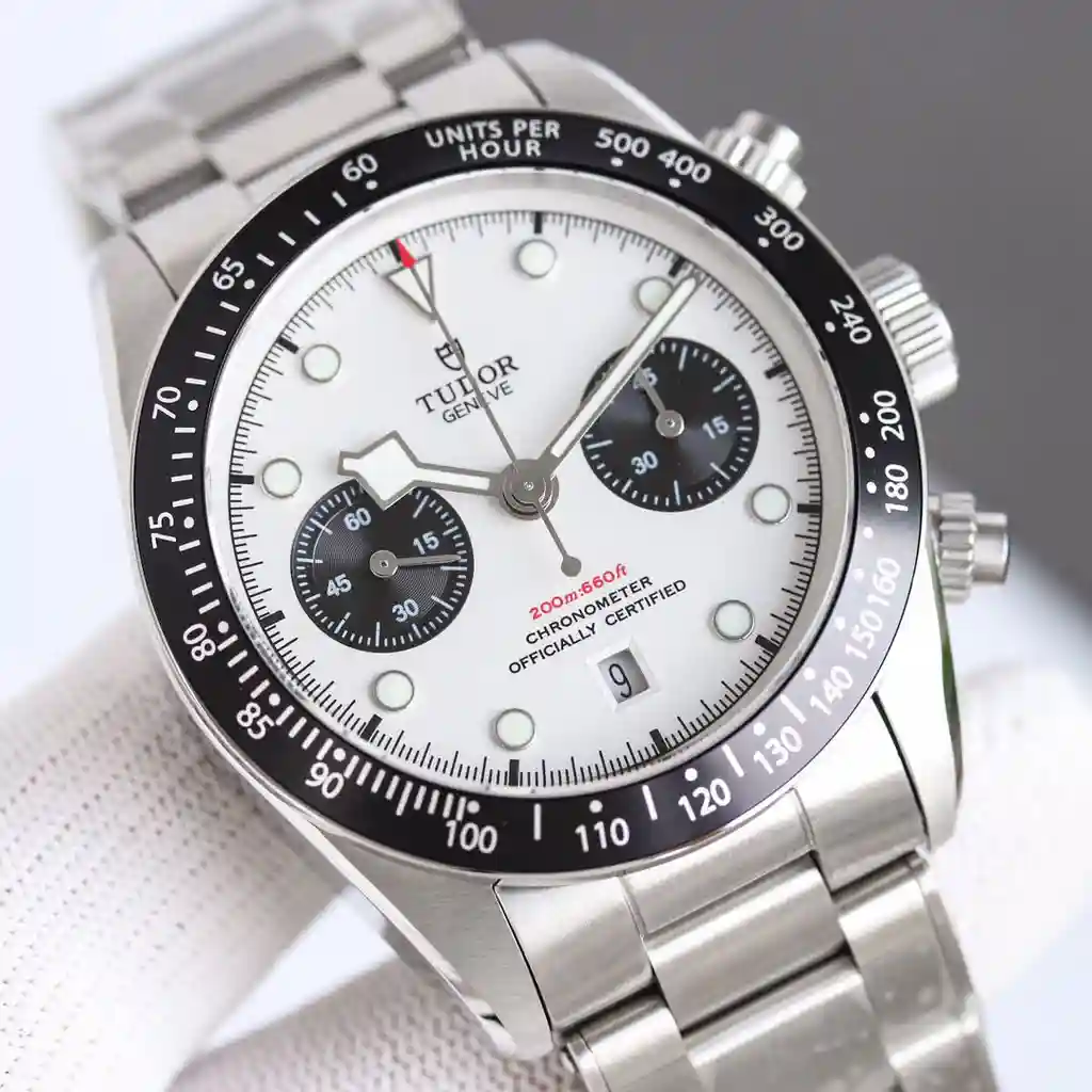 General Watches Tudor Tu@rudder watch men's watch with original fully automatic mechanical movement top 316 stainless steel case strap mineral super mirror diameter 41mm KK view 8