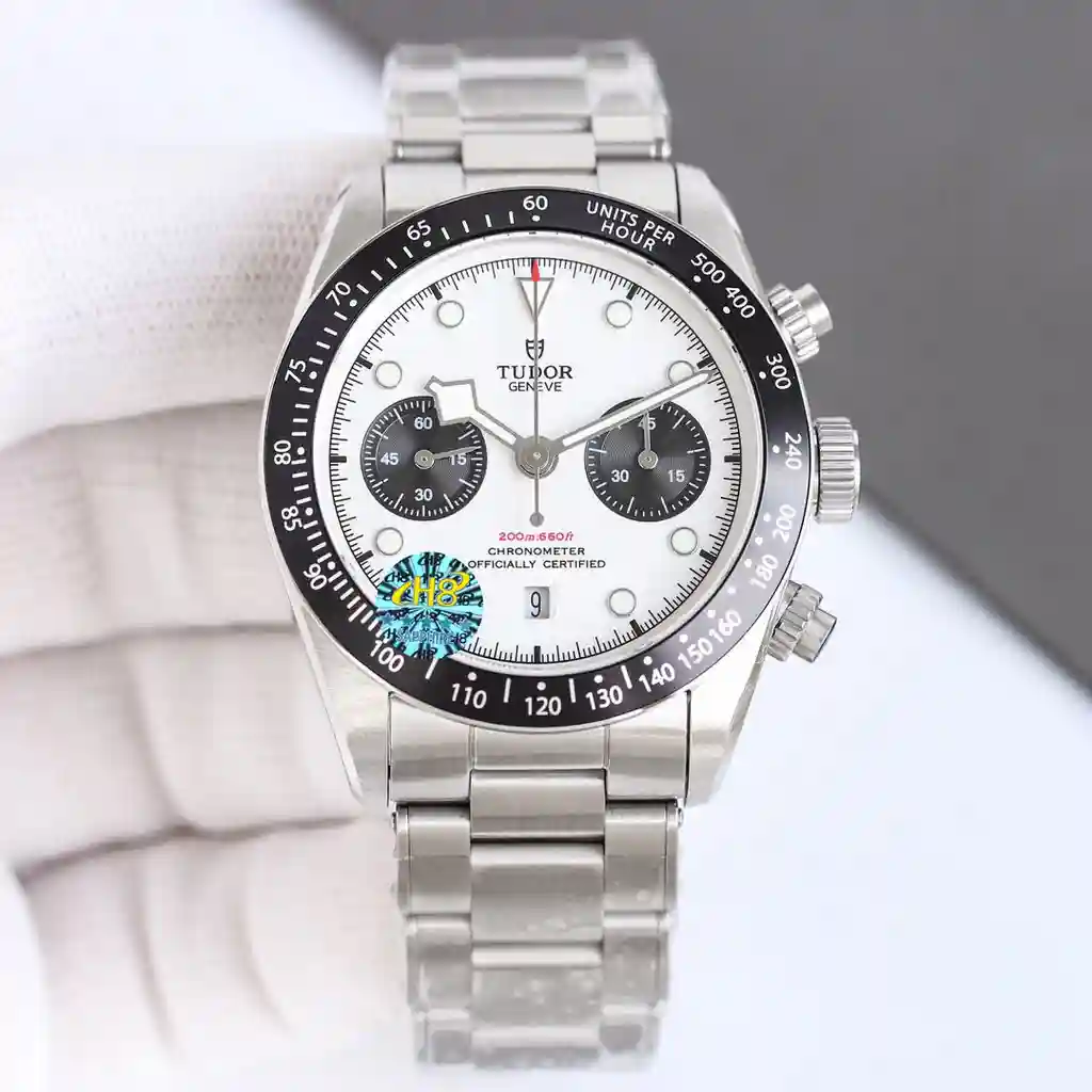 General Watches Tudor Tu@rudder watch men's watch with original fully automatic mechanical movement top 316 stainless steel case strap mineral super mirror diameter 41mm KK view 9