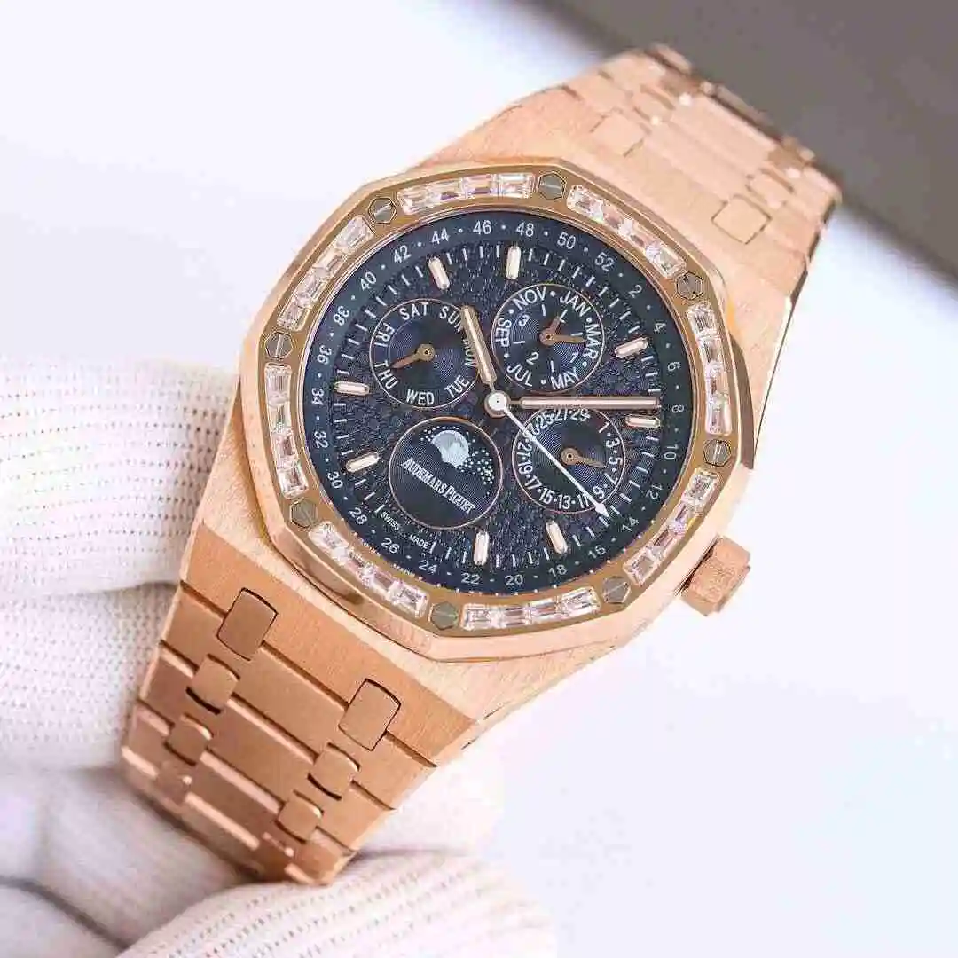 General Watches Audemars Piguet Aibi Watch Men's Watch Paired with Original Fully Automatic Mechanical Movement, Top Grade 316 Precision Steel Case with Mineral Super Strong Mirror Diameter 41mm KK012500 view 8