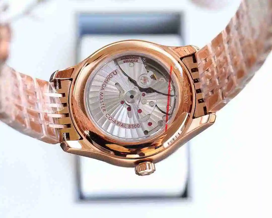General Watches Omega Watch Men's Watch Paired with Original Fully Automatic Mechanical Movement Top Grade 316 Precision Steel Case with Mineral Super Strong Mirror Diameter 41mm KK05850 view 3