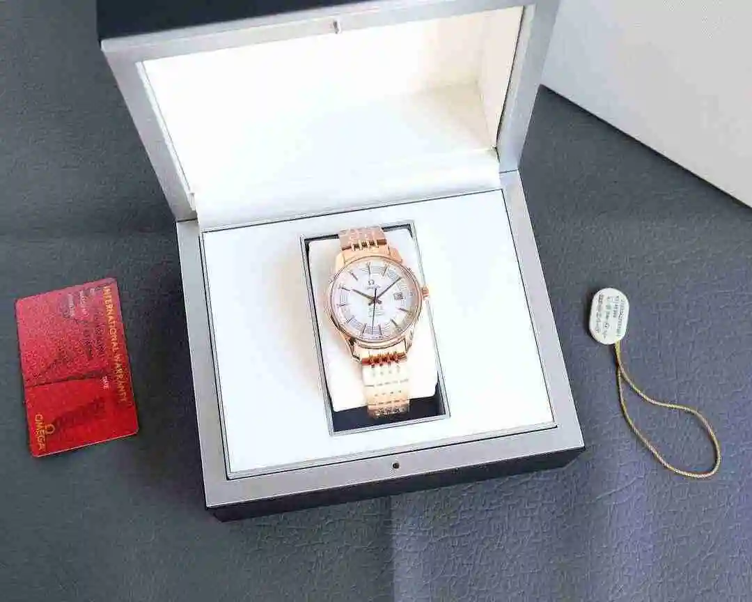 General Watches Omega Watch Men's Watch Paired with Original Fully Automatic Mechanical Movement Top Grade 316 Precision Steel Case with Mineral Super Strong Mirror Diameter 41mm KK05850 view 5