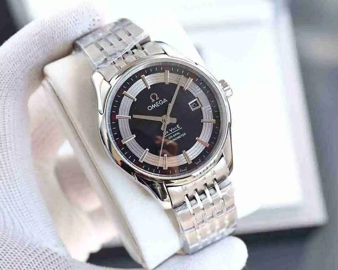 General Watches Omega Watch Men's Watch Paired with Original Fully Automatic Mechanical Movement Top Grade 316 Precision Steel Case with Mineral Super Strong Mirror Diameter 41mm KK05850 view 7