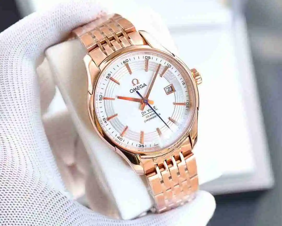General Watches Omega Watch Men's Watch Paired with Original Fully Automatic Mechanical Movement Top Grade 316 Precision Steel Case with Mineral Super Strong Mirror Diameter 41mm KK05850 view 9