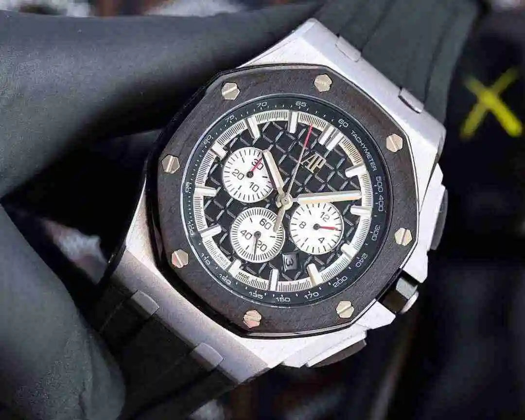 General Watches Audemars Piguet Aibi Watch Men's Watch Paired with Original Fully Automatic Mechanical Movement, Top Grade 316 Precision Steel Case with Mineral Super Strong Mirror Diameter 42mm KK06150 view 2