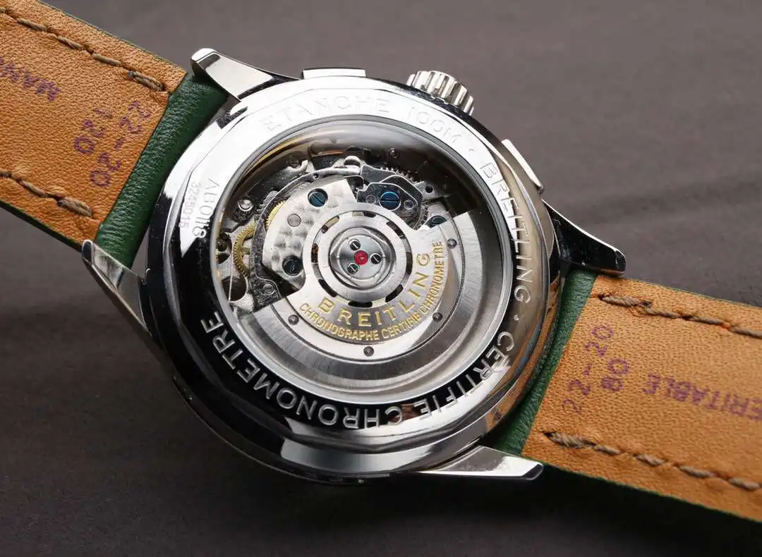 General Watches Breitling Bai@Nianling watch men's watch with original fully automatic mechanical movement top 316 stainless steel case strap mineral super mirror diameter 42mm KK012500 view 2