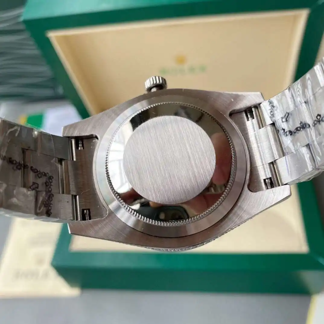 General Watches Rolex watch men's watch with original fully automatic mechanical movement top 316 stainless steel case strap mineral super mirror diameter 40mm KK09800 view 2