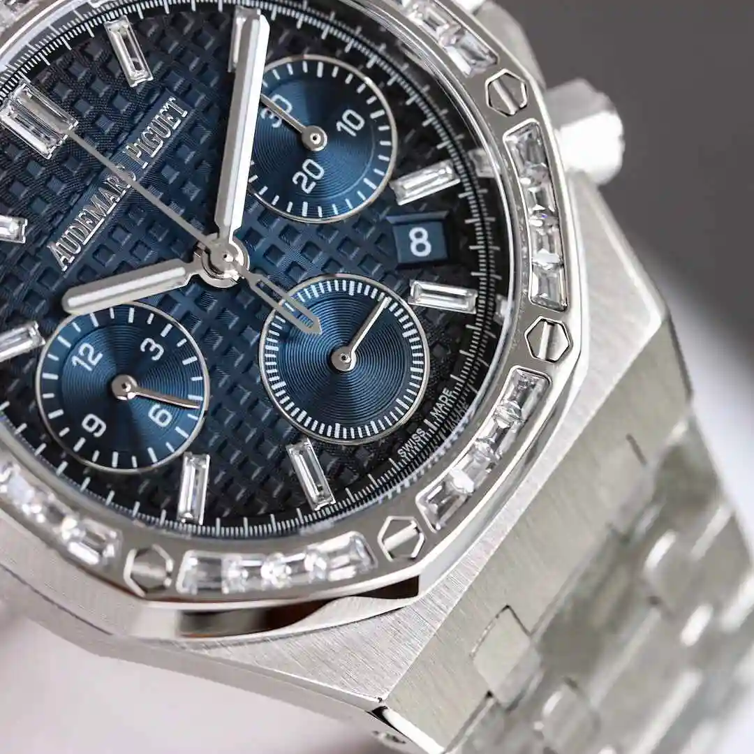General Watches Audemars Piguet Aibi Watch Men's Watch Paired with Original Fully Automatic Mechanical Movement, Top Grade 316 Precision Steel Case with Mineral Super Strong Mirror Diameter 38mm KK view 6