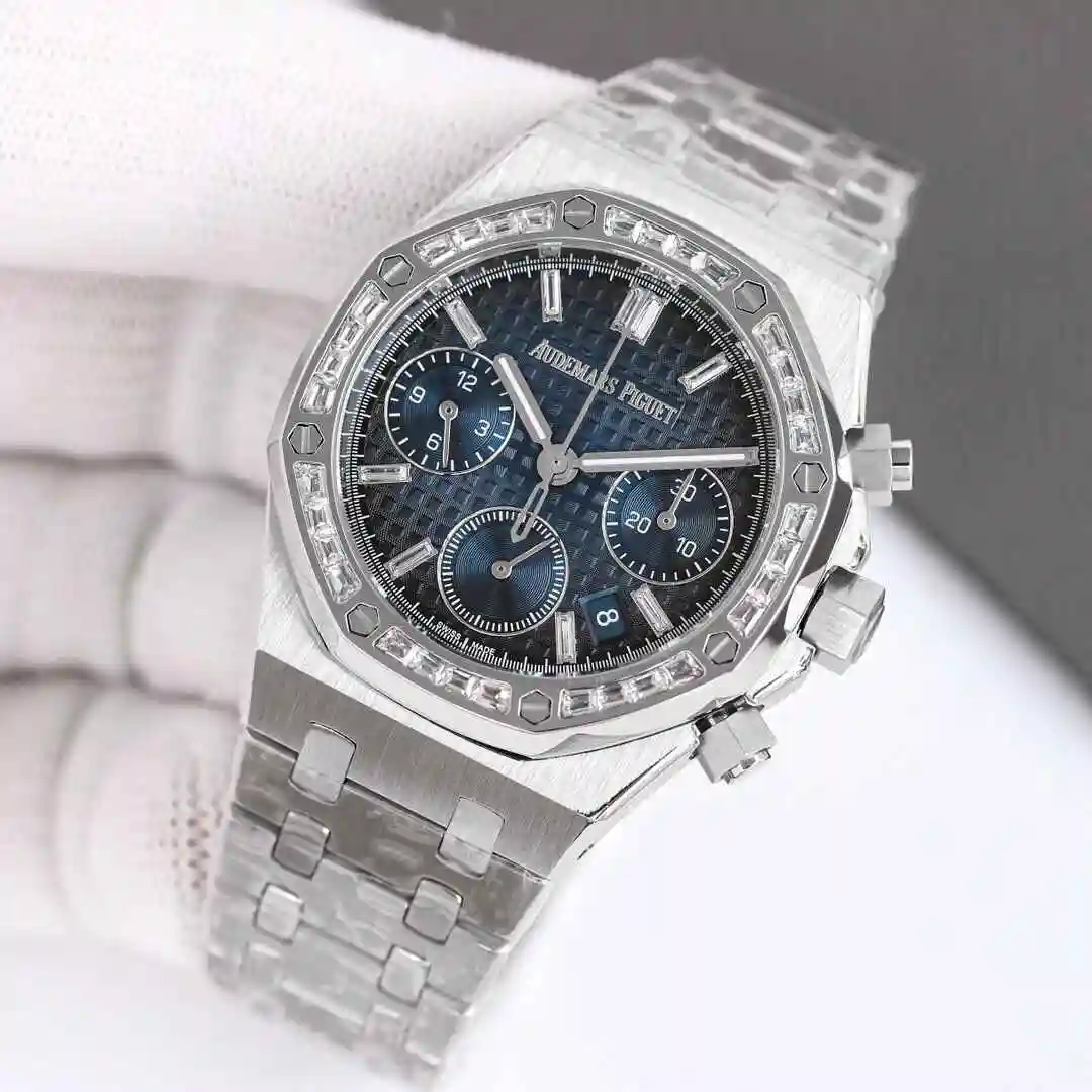 General Watches Audemars Piguet Aibi Watch Men's Watch Paired with Original Fully Automatic Mechanical Movement, Top Grade 316 Precision Steel Case with Mineral Super Strong Mirror Diameter 38mm KK view 8