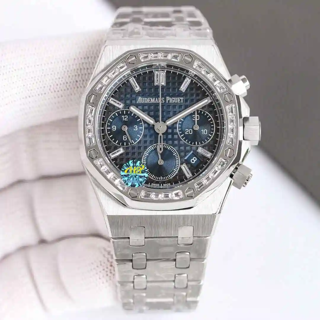 General Watches Audemars Piguet Aibi Watch Men's Watch Paired with Original Fully Automatic Mechanical Movement, Top Grade 316 Precision Steel Case with Mineral Super Strong Mirror Diameter 38mm KK view 9