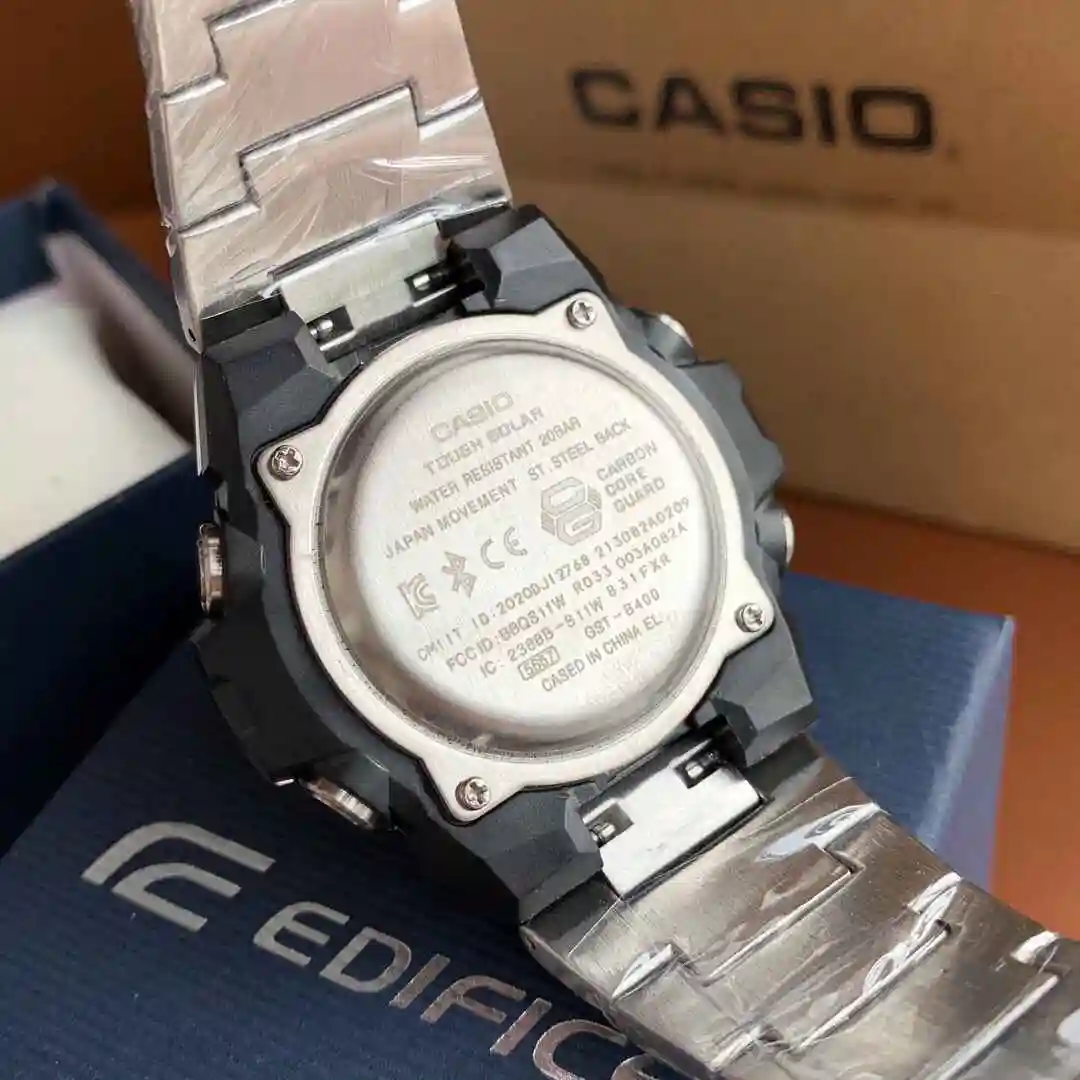 General Watches Casio watch for men with original fully automatic mechanical movement, top grade 316 precision steel case with mineral super strong mirror diameter 46mm KK02350 view 4