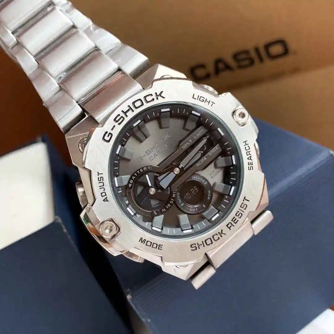 General Watches Casio watch for men with original fully automatic mechanical movement, top grade 316 precision steel case with mineral super strong mirror diameter 46mm KK02350 view 9
