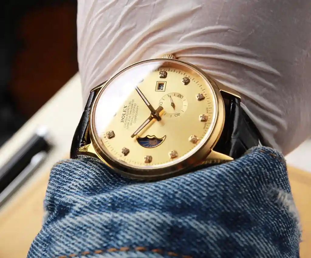 General Watches Rolex watches men's watch with original fully automatic mechanical movement top 316 stainless steel case strap mineral super mirror diameter 39mm KK06350 view 5