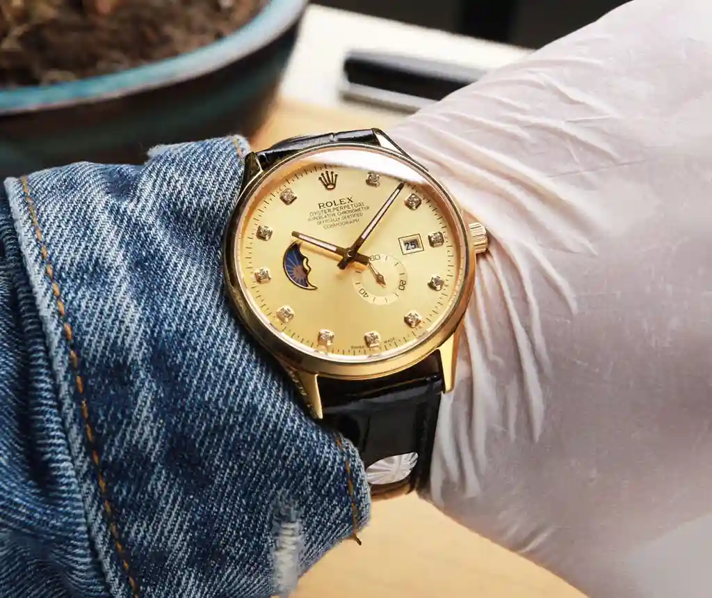 General Watches Rolex watches men's watch with original fully automatic mechanical movement top 316 stainless steel case strap mineral super mirror diameter 39mm KK06350 view 6