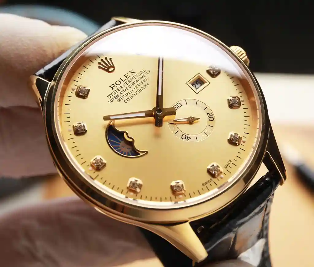 General Watches Rolex watches men's watch with original fully automatic mechanical movement top 316 stainless steel case strap mineral super mirror diameter 39mm KK06350 view 8