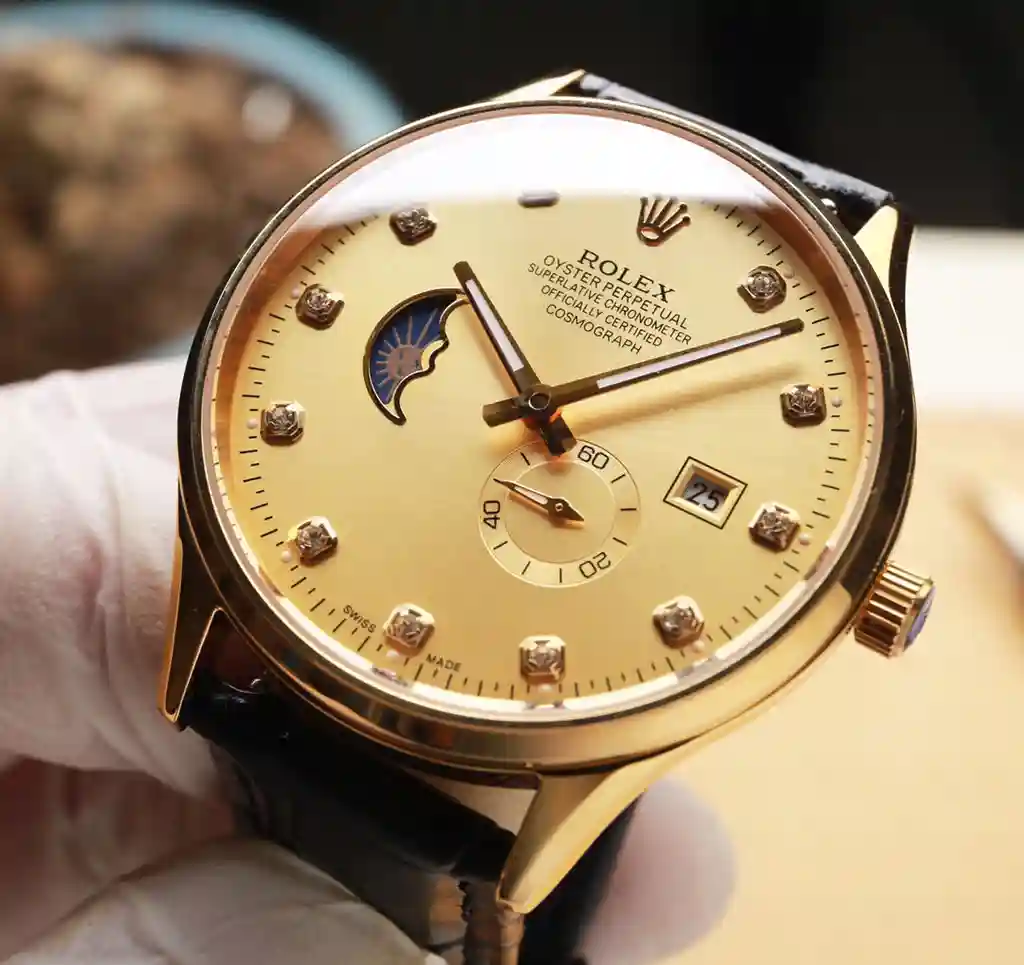 General Watches Rolex watches men's watch with original fully automatic mechanical movement top 316 stainless steel case strap mineral super mirror diameter 39mm KK06350 view 9