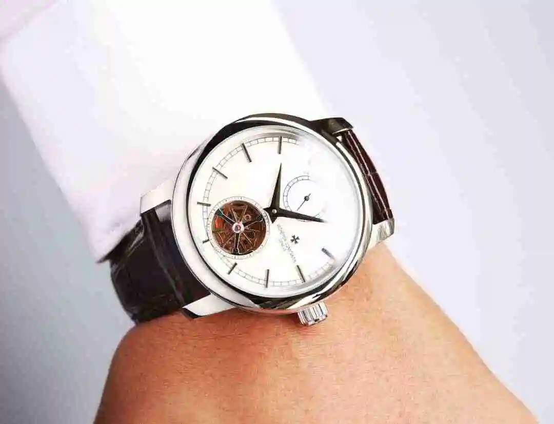 General Watches Vacheron Constantin Jiangshi Danton Watch Men's Watch Paired with Original Fully Automatic Mechanical Movement, Top Grade 316 Precision Steel Case with Mineral Super Strong Mirror Diameter 44mm kk06250 1 view 5