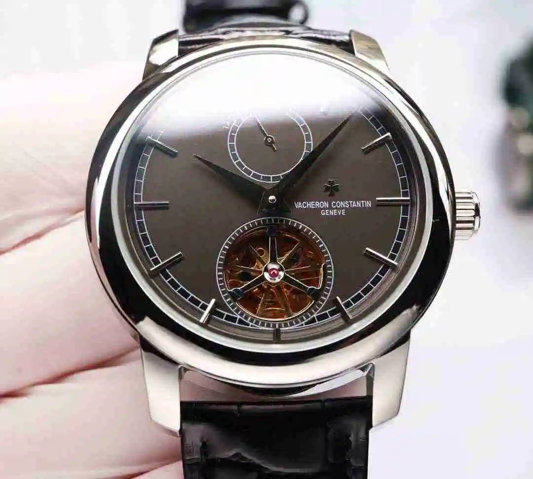 General Watches Vacheron Constantin Jiangshi Danton Watch Men's Watch Paired with Original Fully Automatic Mechanical Movement, Top Grade 316 Precision Steel Case with Mineral Super Strong Mirror Diameter 44mm kk06250 1 view 9