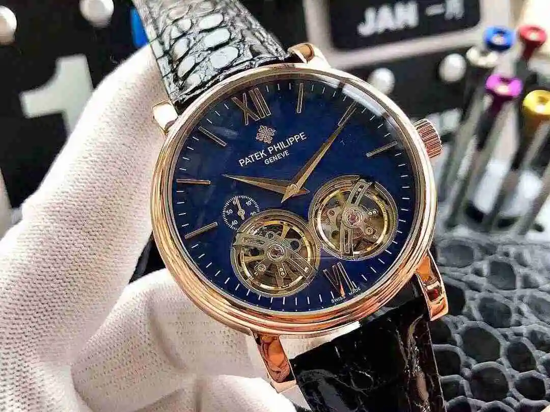 General Watches Patek Philippe Watch Men's Watch Paired with Original Fully Automatic Mechanical Movement Top Grade 316 Precision Steel Case Case with Mineral Super Strong Mirror Diameter 42mm KK05850 1 view 5