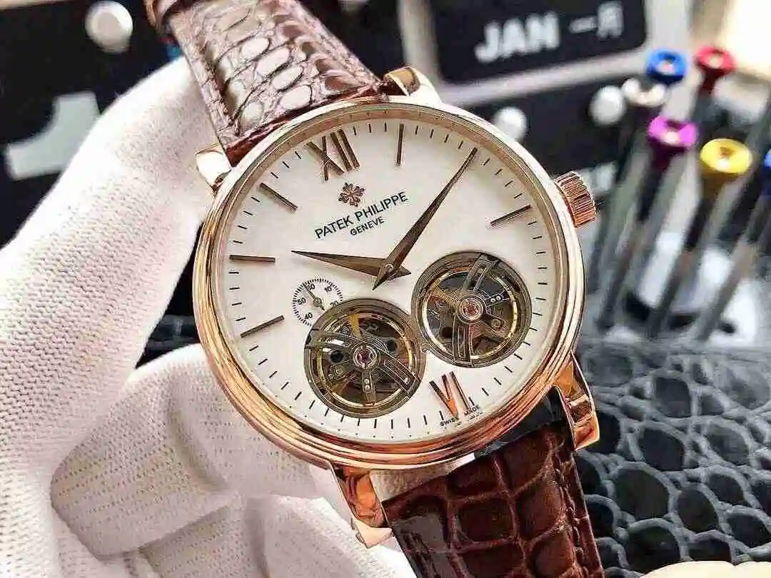 General Watches Patek Philippe Watch Men's Watch Paired with Original Fully Automatic Mechanical Movement Top Grade 316 Precision Steel Case Case with Mineral Super Strong Mirror Diameter 42mm KK05850 1 view 7