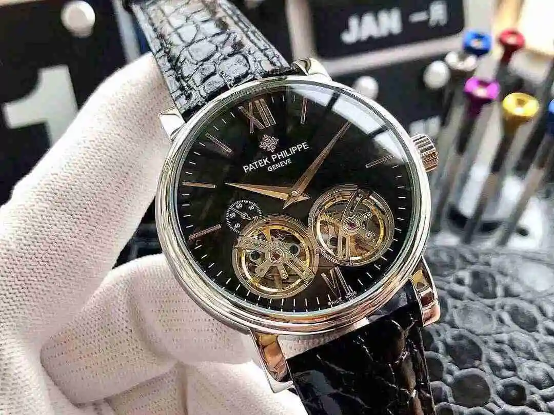 General Watches Patek Philippe Watch Men's Watch Paired with Original Fully Automatic Mechanical Movement Top Grade 316 Precision Steel Case Case with Mineral Super Strong Mirror Diameter 42mm KK05850 1 view 8