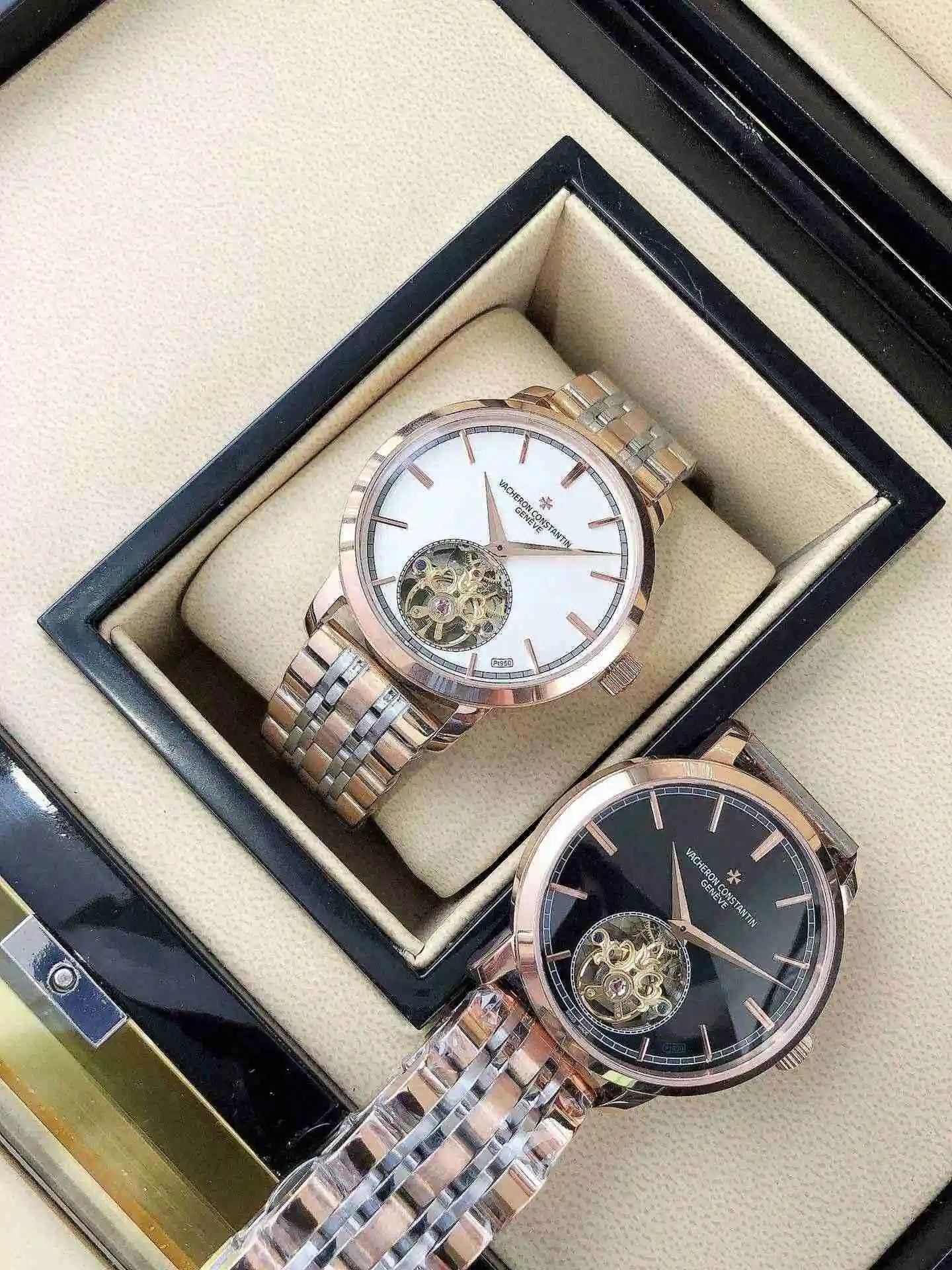 General Watches Vacheron Constantin Jiangshi Dandun White 390 Mei 410 Steel+20 Watch view 3