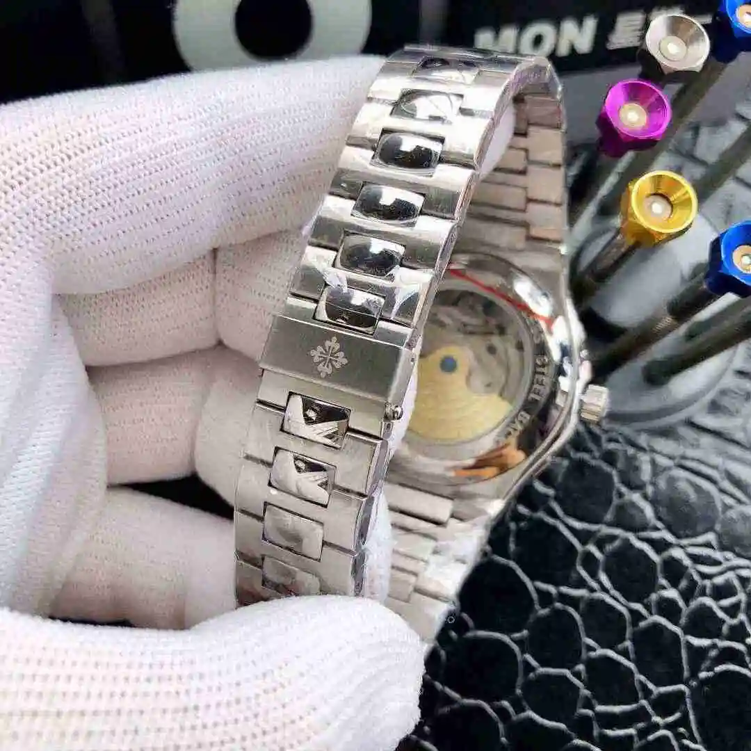 General Watches Patek Philippe Watch Men's Watch Paired with Original Fully Automatic Mechanical Movement Top Grade 316 Precision Steel Case Case with Mineral Super Strong Mirror Diameter 42mm KK05450 3 view 2