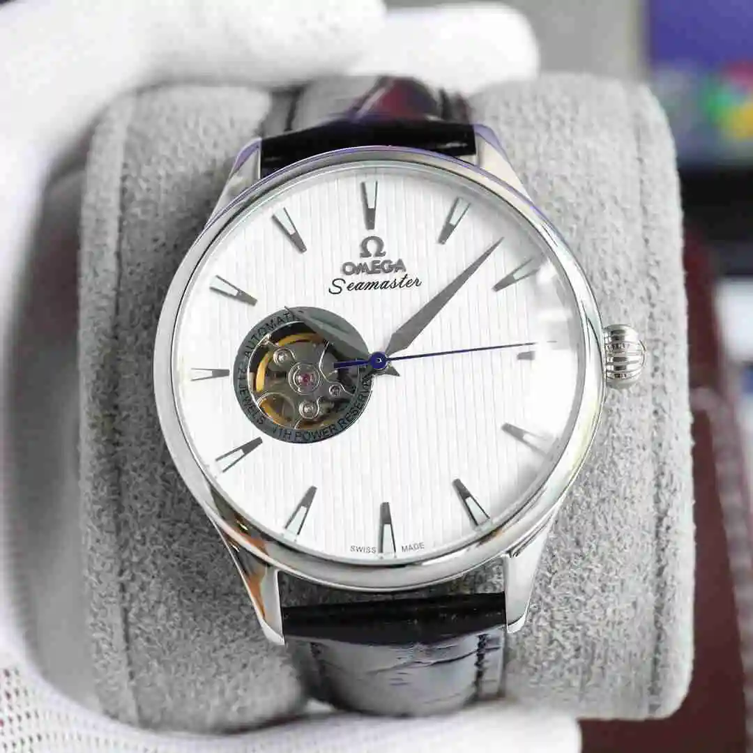General Watches Omega Watch Men's Watch Paired with Original Fully Automatic Mechanical Movement Top Grade 316 Precision Steel Case with Mineral Super Strong Mirror Diameter 40mm KK05250 1 view 9