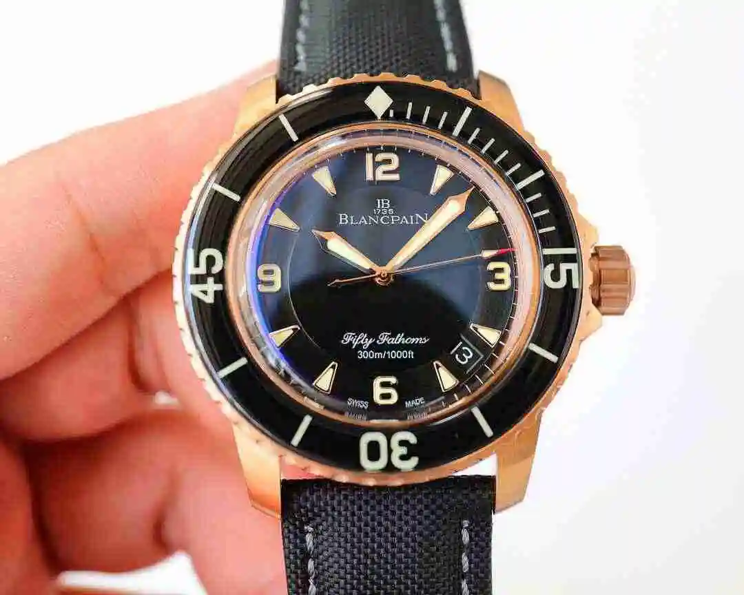 General Watches Bao Po Watch Men's Watch Paired with Original Fully Automatic Mechanical Movement, Top Grade 316 Precision Steel Case with Mineral Super Strong Mirror Diameter 45mm kk view 5