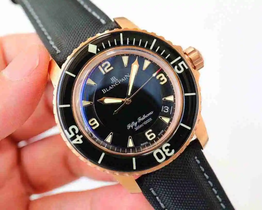 General Watches Bao Po Watch Men's Watch Paired with Original Fully Automatic Mechanical Movement, Top Grade 316 Precision Steel Case with Mineral Super Strong Mirror Diameter 45mm kk view 6