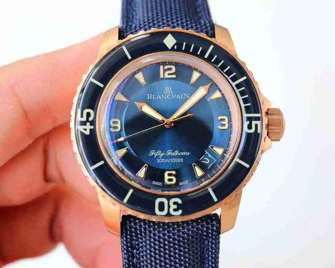 General Watches Bao Po Watch Men's Watch Paired with Original Fully Automatic Mechanical Movement, Top Grade 316 Precision Steel Case with Mineral Super Strong Mirror Diameter 45mm kk view 8