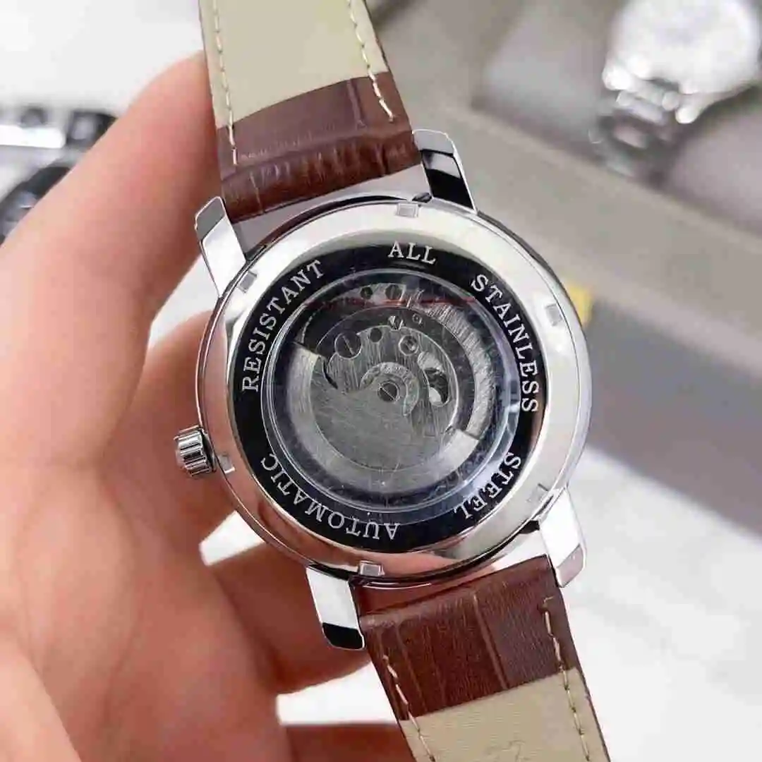 General Watches Vacheron Constantin Jiangshi Danton Watch Men's Watch Paired with Original Fully Automatic Mechanical Movement, Top Grade 316 Precision Steel Case with Mineral Super Strong Mirror Diameter 41mm KK03850 view 4