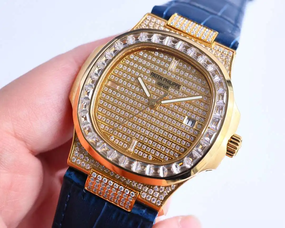 General Watches Patek Philippe Patek@Philippe watch men's watch with original fully automatic mechanical movement top 316 stainless steel case strap mineral super mirror diameter 40mm KK view 8