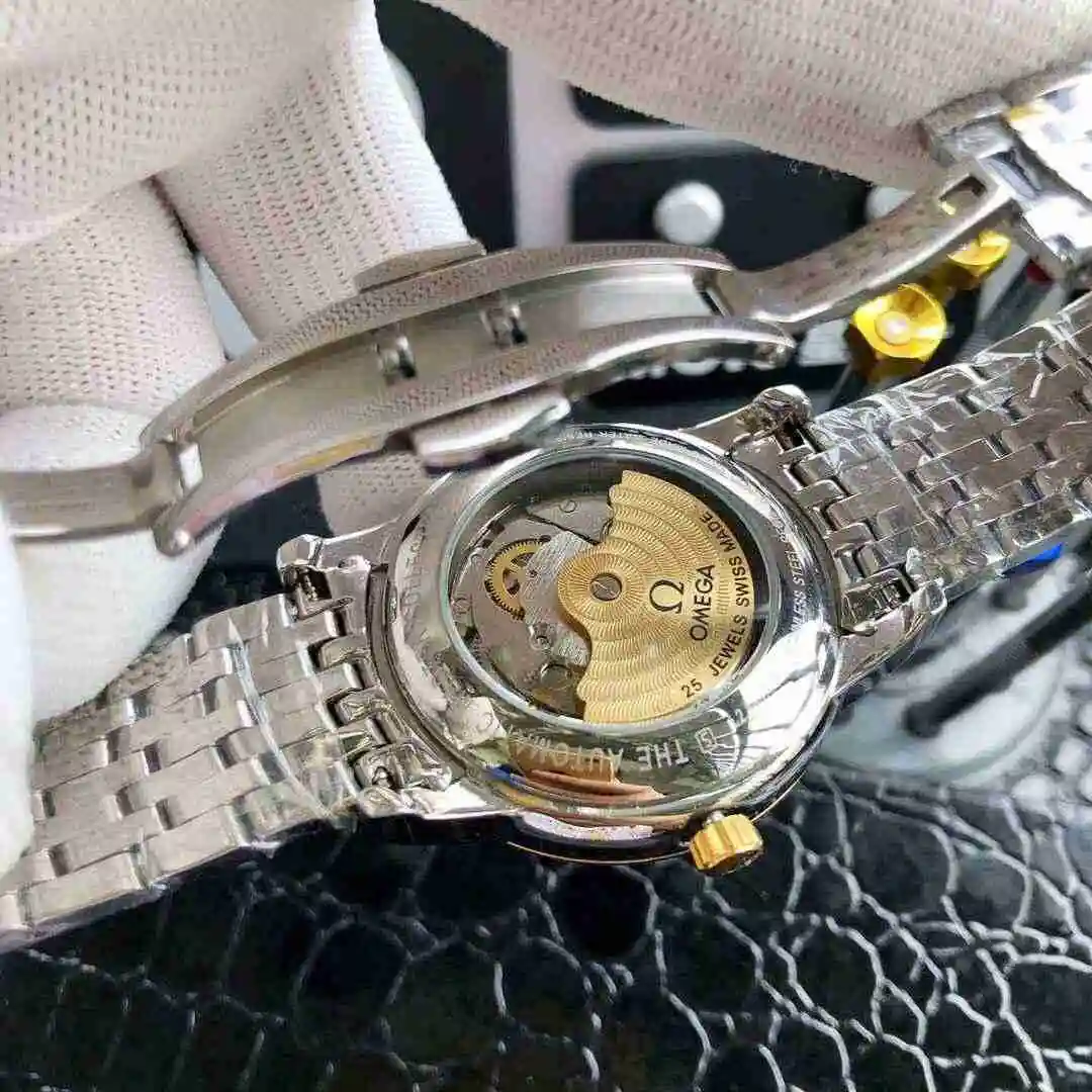 General Watches Omega Watch Men's Watch Paired with Original Fully Automatic Mechanical Movement Top Grade 316 Precision Steel Case with Mineral Super Strong Mirror Diameter 40mm KK04250 1 view 4