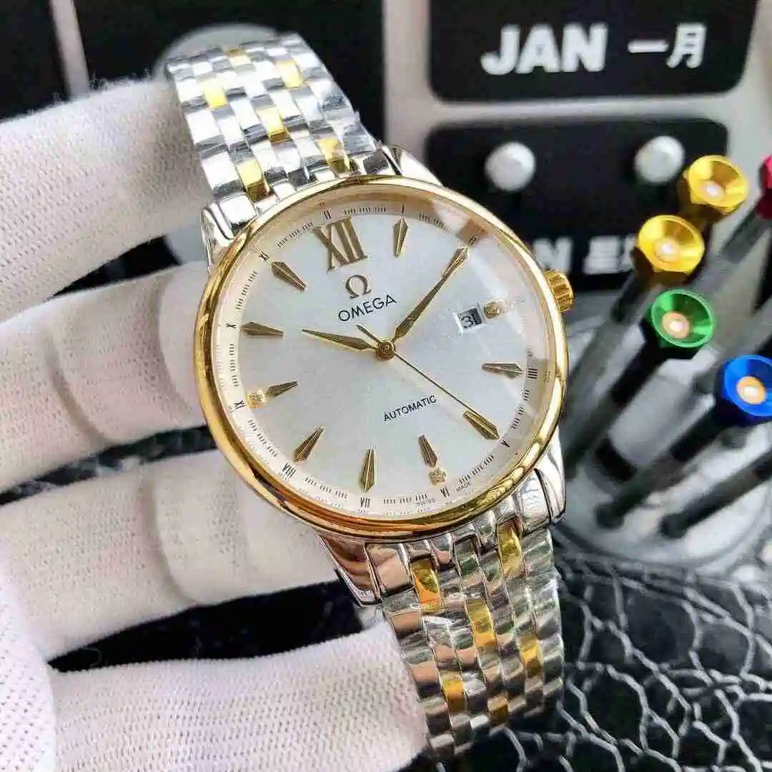General Watches Omega Watch Men's Watch Paired with Original Fully Automatic Mechanical Movement Top Grade 316 Precision Steel Case with Mineral Super Strong Mirror Diameter 40mm KK04250 1 view 5