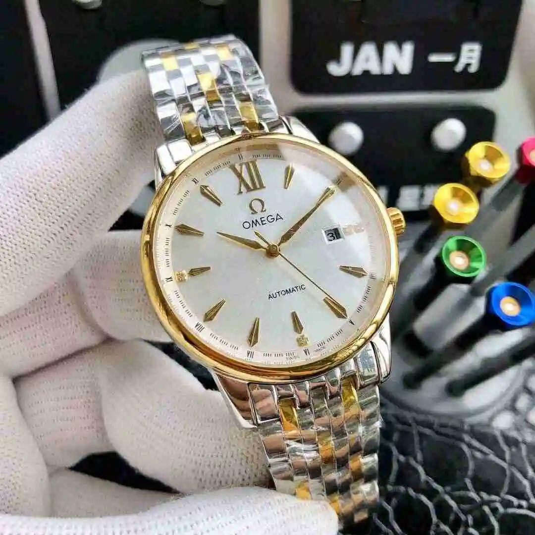 General Watches Omega Watch Men's Watch Paired with Original Fully Automatic Mechanical Movement Top Grade 316 Precision Steel Case with Mineral Super Strong Mirror Diameter 40mm KK04250 1 view 7