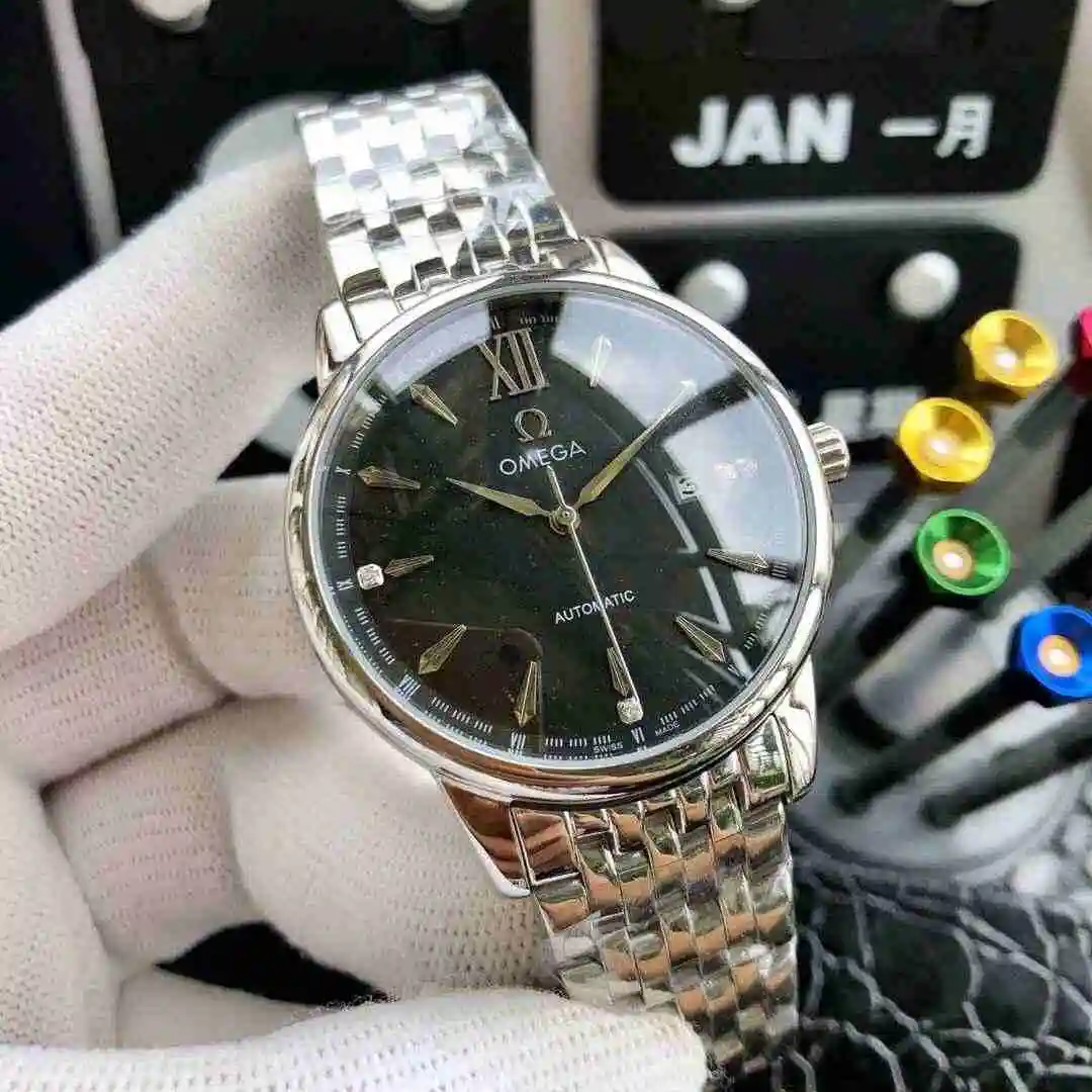General Watches Omega Watch Men's Watch Paired with Original Fully Automatic Mechanical Movement Top Grade 316 Precision Steel Case with Mineral Super Strong Mirror Diameter 40mm KK04250 1 view 8