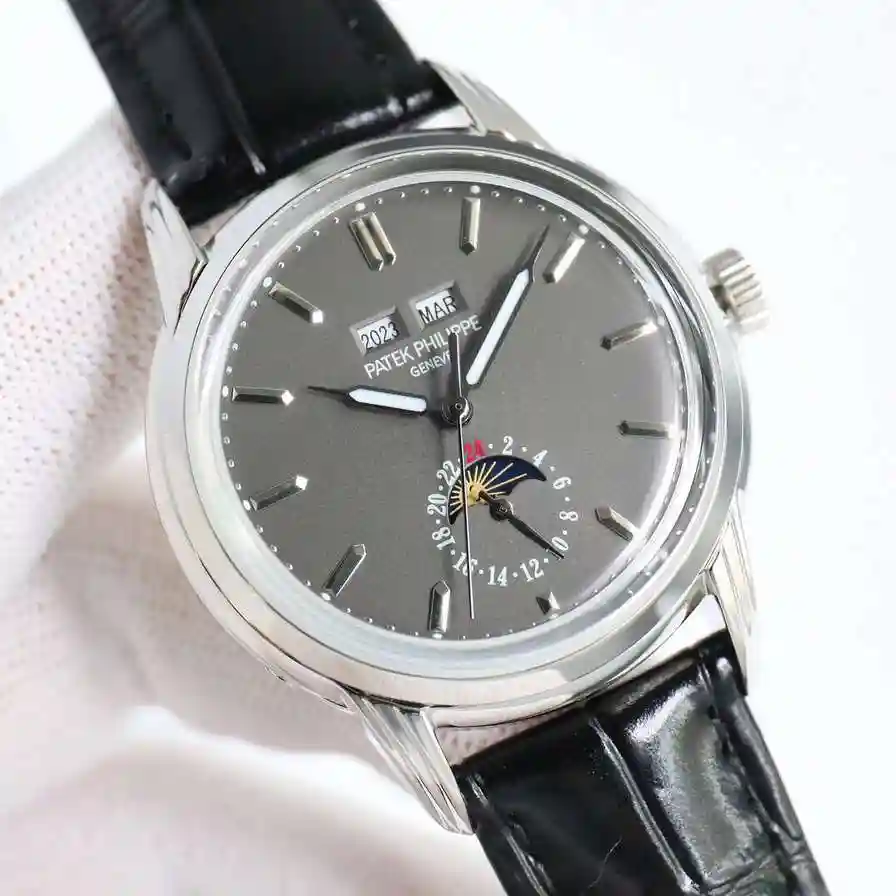General Watches Patek Philippe Baida @ Feili Watch Men's Watch paired with original fully automatic mechanical movement, top grade 316 precision steel case with mineral super strong mirror diameter 40mm KK011500 view 8