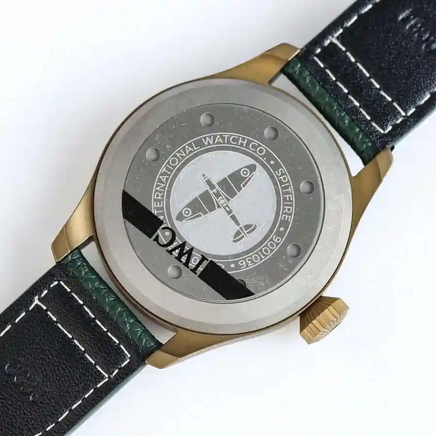 General Watches IWC Wan @ National Watch Men's Watch Paired with Original Fully Automatic Mechanical Movement Top Grade 316 Precision Steel Case with Mineral Super Strong Mirror Diameter 43mm KK view 3