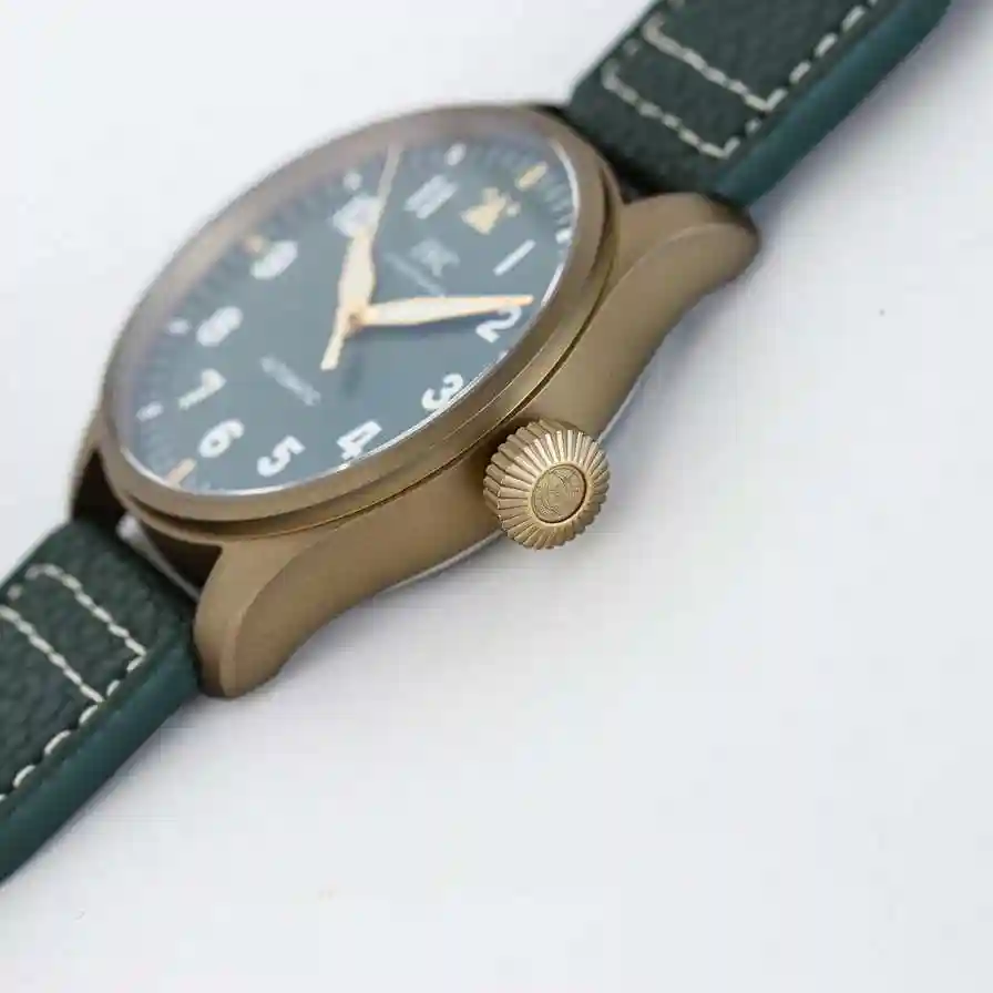 General Watches IWC Wan @ National Watch Men's Watch Paired with Original Fully Automatic Mechanical Movement Top Grade 316 Precision Steel Case with Mineral Super Strong Mirror Diameter 43mm KK view 4