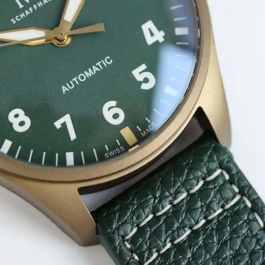 General Watches IWC Wan @ National Watch Men's Watch Paired with Original Fully Automatic Mechanical Movement Top Grade 316 Precision Steel Case with Mineral Super Strong Mirror Diameter 43mm KK view 5