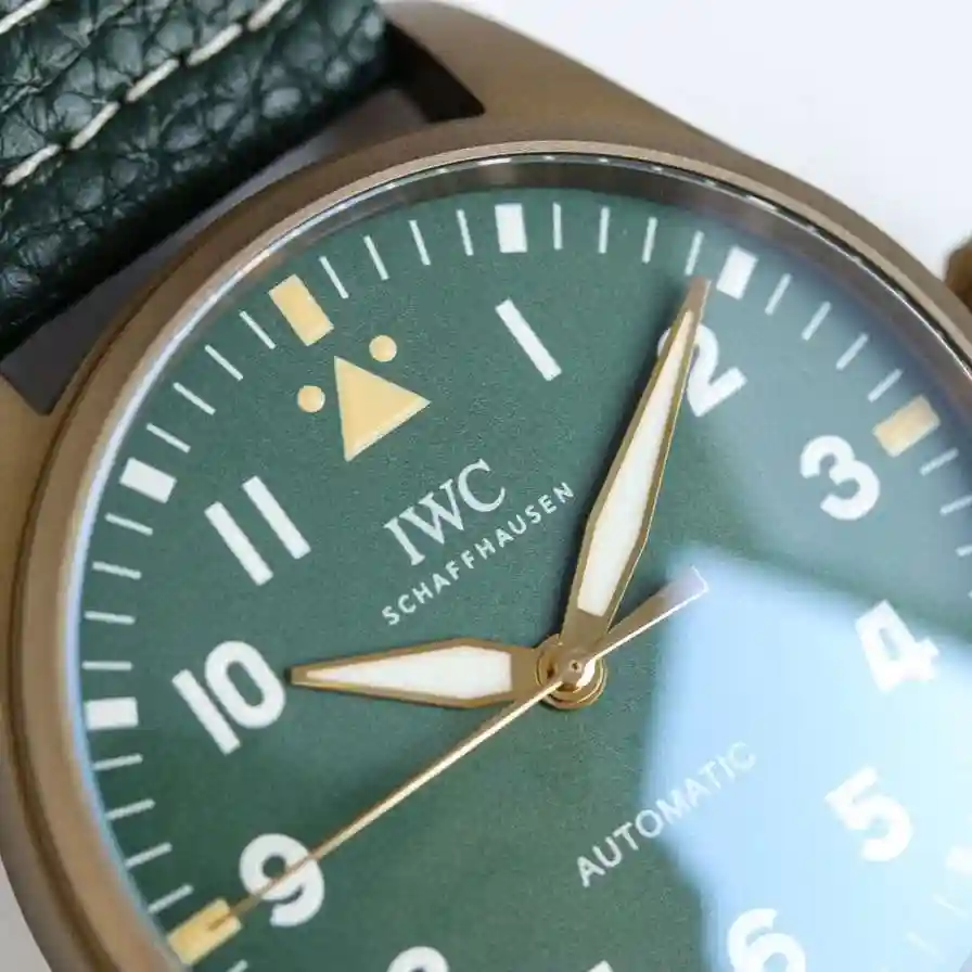 General Watches IWC Wan @ National Watch Men's Watch Paired with Original Fully Automatic Mechanical Movement Top Grade 316 Precision Steel Case with Mineral Super Strong Mirror Diameter 43mm KK view 6