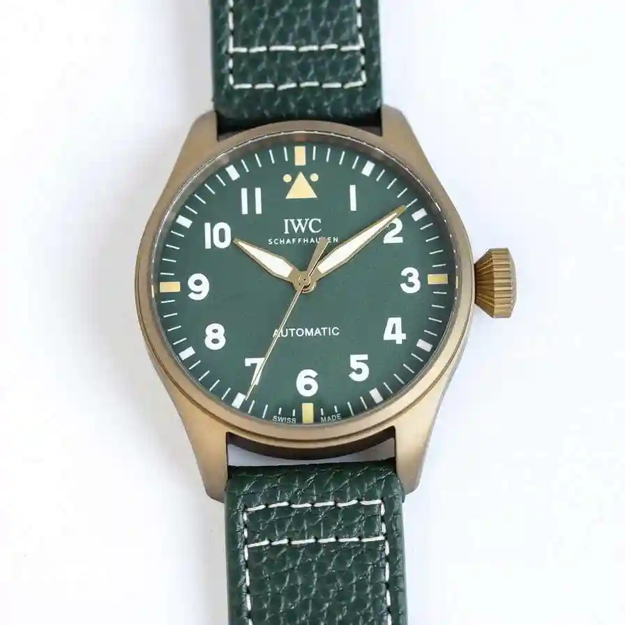 General Watches IWC Wan @ National Watch Men's Watch Paired with Original Fully Automatic Mechanical Movement Top Grade 316 Precision Steel Case with Mineral Super Strong Mirror Diameter 43mm KK view 7
