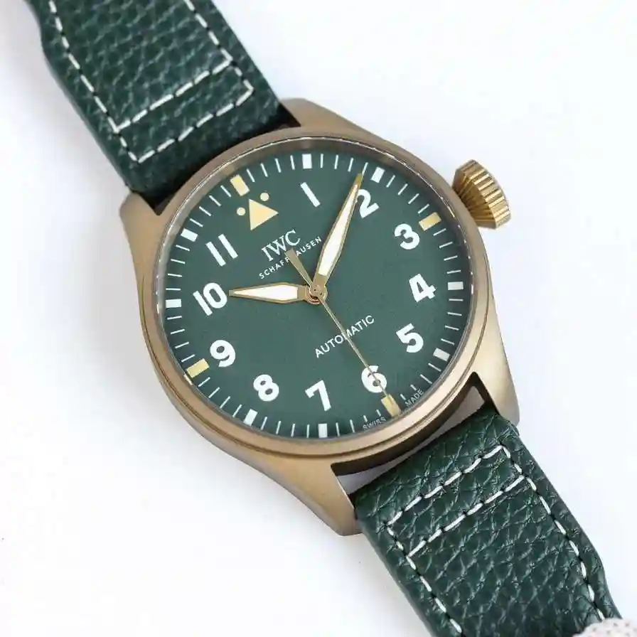 General Watches IWC Wan @ National Watch Men's Watch Paired with Original Fully Automatic Mechanical Movement Top Grade 316 Precision Steel Case with Mineral Super Strong Mirror Diameter 43mm KK view 8
