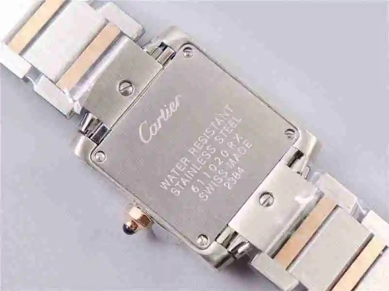 Cartier French Tank Ladies Quartz MM Watch view 2