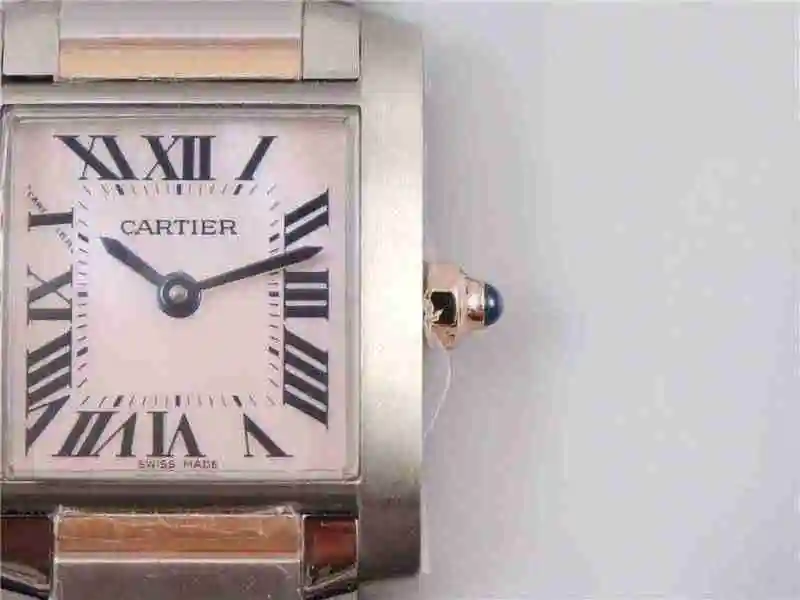 Cartier French Tank Ladies Quartz MM Watch view 7