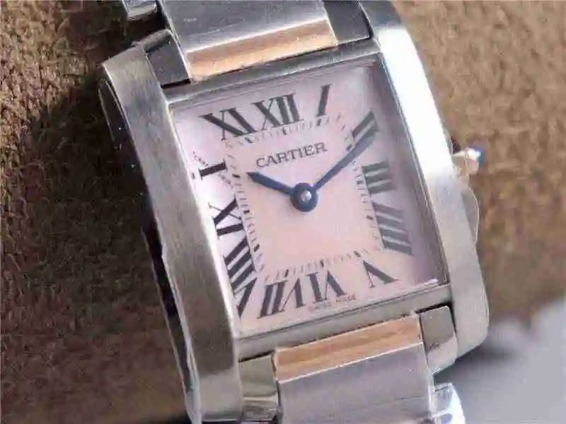 Cartier French Tank Ladies Quartz MM Watch view 8