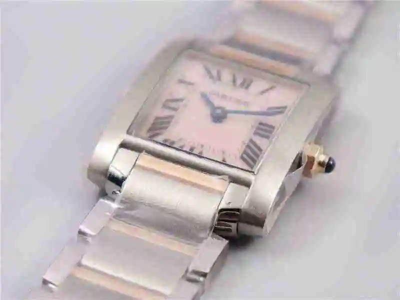 Cartier French Tank Ladies Quartz MM Watch view 9