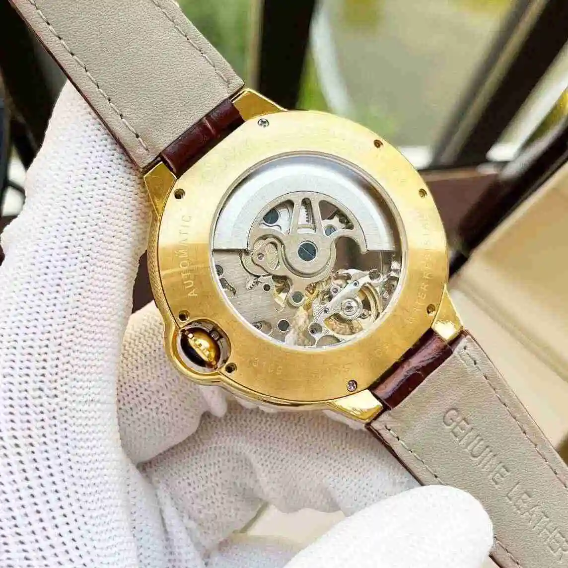 General Watches Cartier Watch Men's Watch Paired with Original Fully Automatic Mechanical Movement Top Grade 316 Precision Steel Case with Mineral Super Strong Mirror Diameter 44mm KK04850 1 view 3